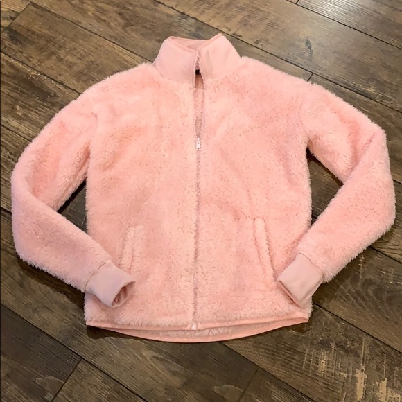 Fila Sport Soft Fuzzy Pink Jacket - Picture 2 of 7